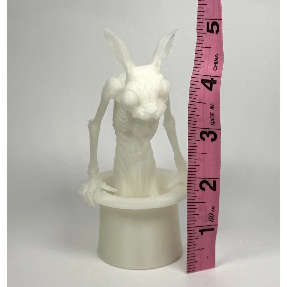 Twilight Zone The Movie (1983) Monster Rabbit In The Hat Glow In The Dark Toy